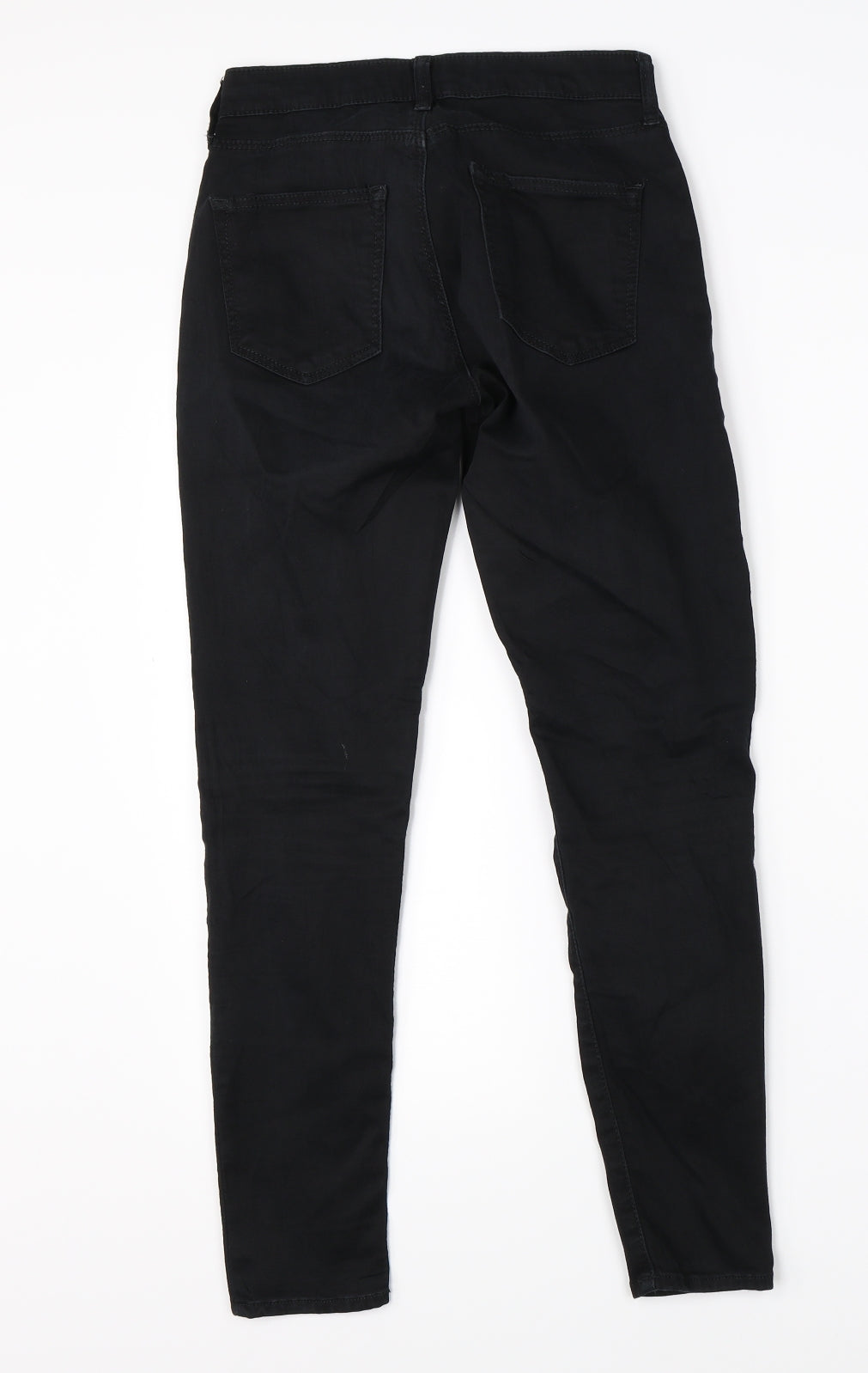Topshop Womens Black  Denim Skinny Jeans Size 26 in L30 in