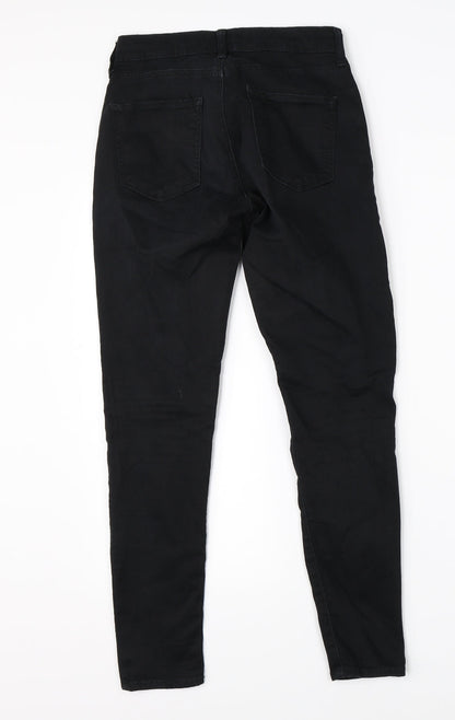 Topshop Womens Black  Denim Skinny Jeans Size 26 in L30 in