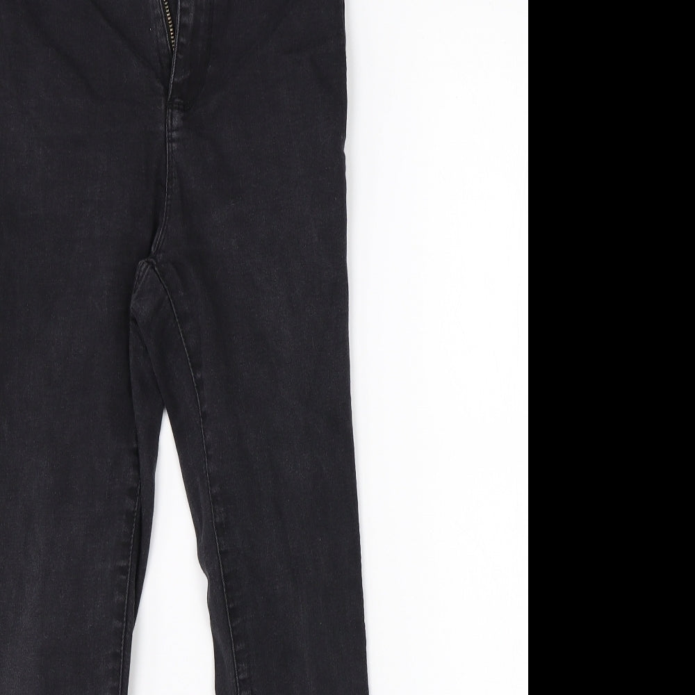 Denim Co Womens Black  Denim Skinny Jeans Size 10 L25 in