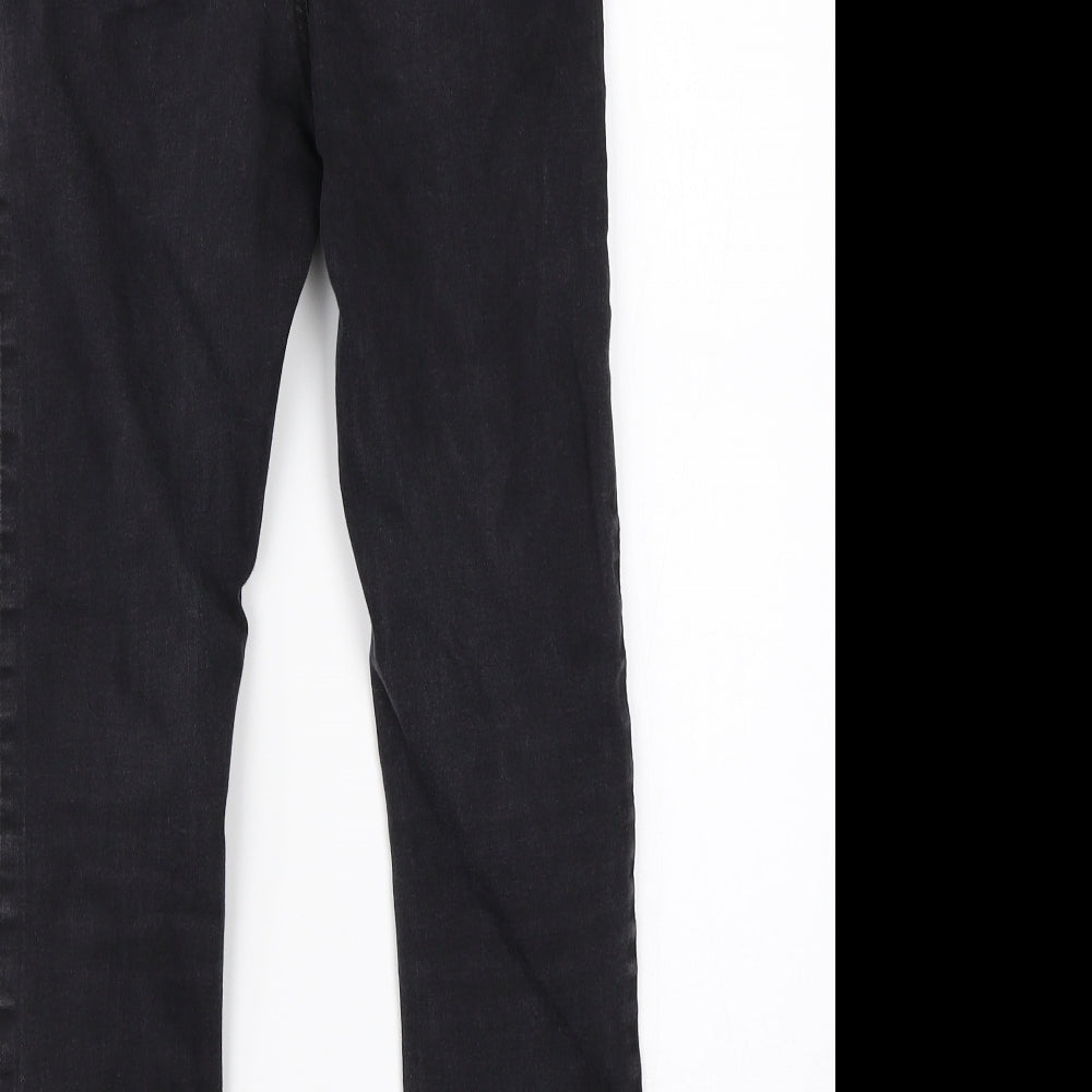 Denim Co Womens Black  Denim Skinny Jeans Size 10 L25 in