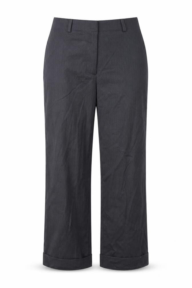 Womens UK Size 6 Sisley Regular Fit Dress Pants Grey Trousers