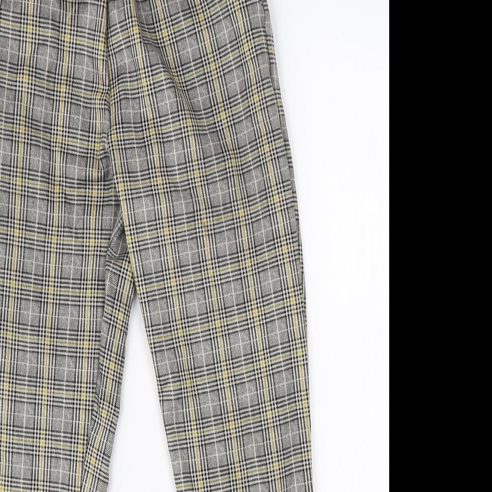 Womens UK Size S Cameo Rose Regular Fit Dress Pants Beige Trousers