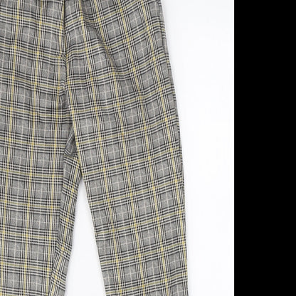 Womens UK Size S Cameo Rose Regular Fit Dress Pants Beige Trousers