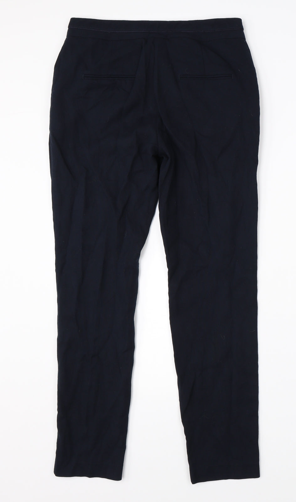 Womens UK Size 8 NEXT Regular Fit Dress Pants Black Trousers