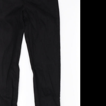 Bershka Womens Black  Denim Skinny Jeans Size 6 L26 in