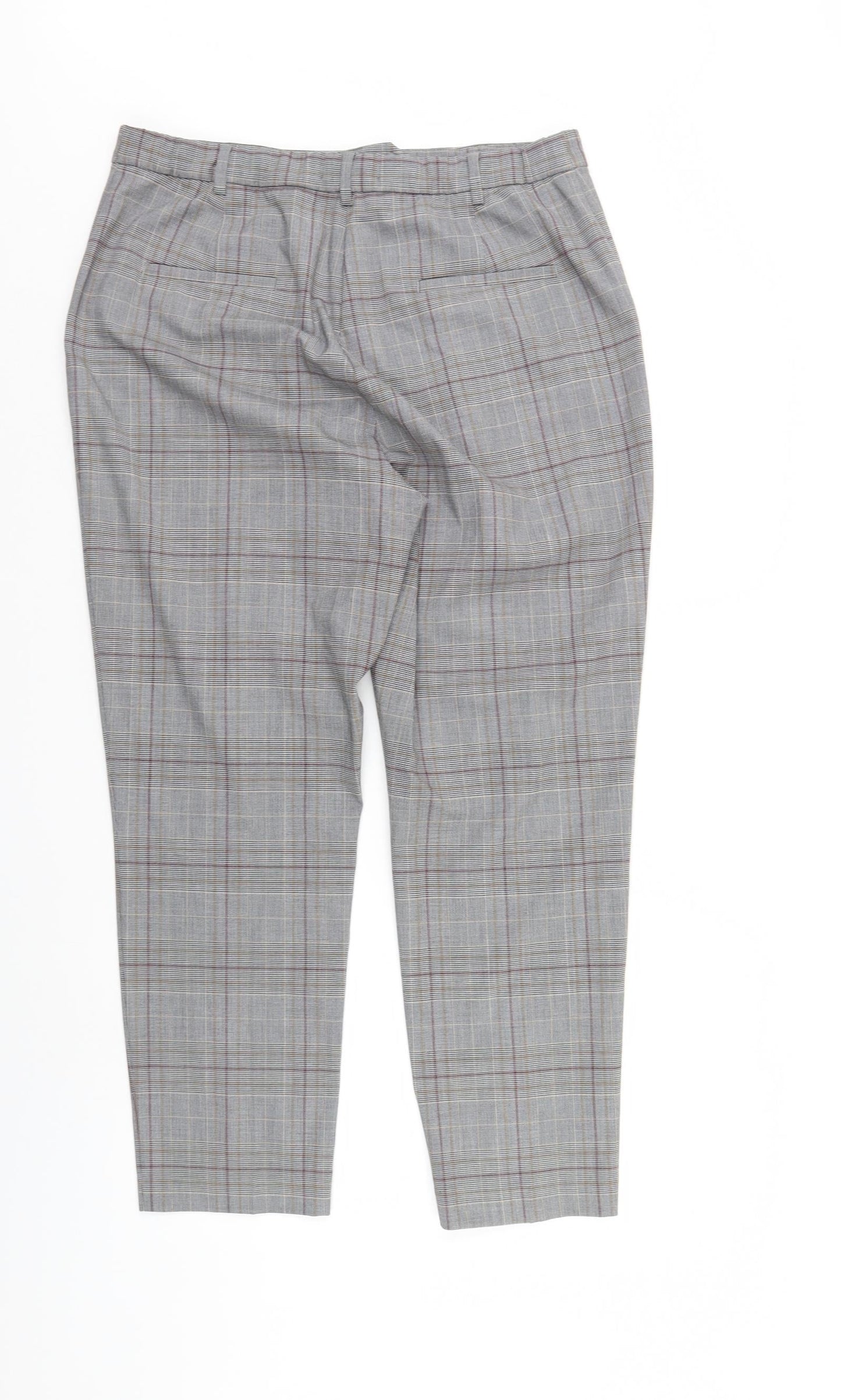 Womens UK Size 16 M&S Regular Fit  Grey Trousers