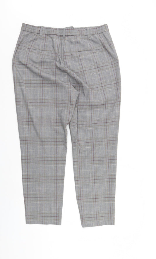 Womens UK Size 16 M&S Regular Fit  Grey Trousers