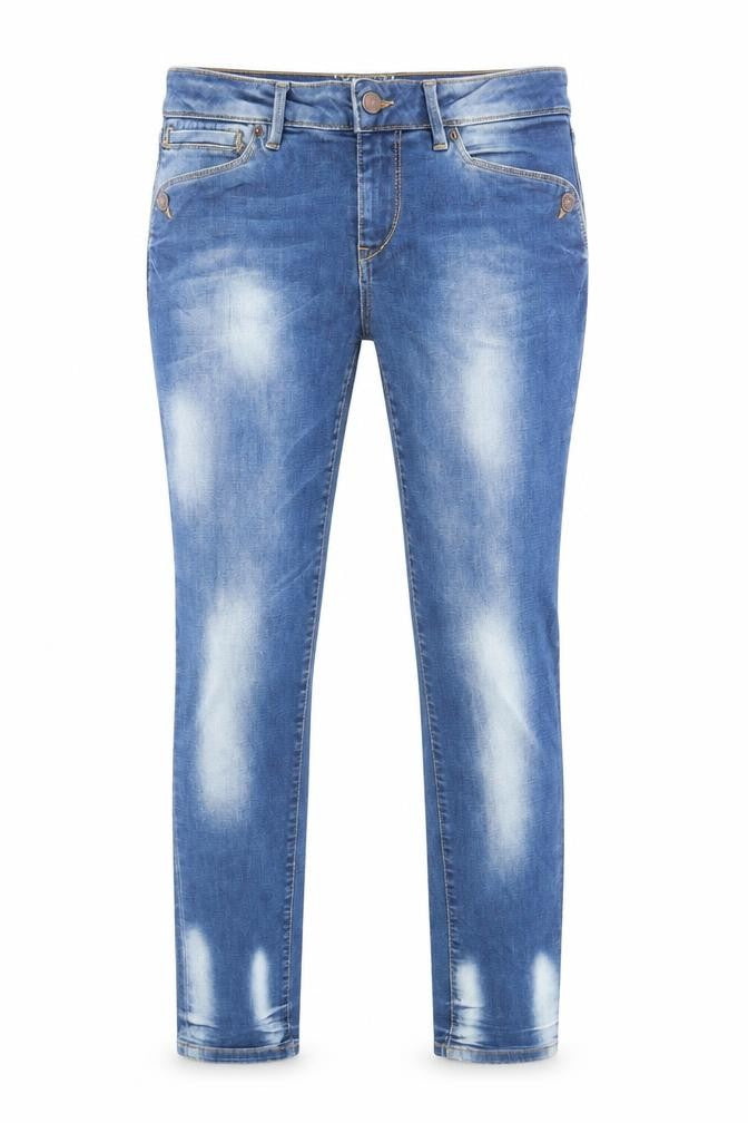 Womens UK Size 32 in Spirit Regular Fit Straight Blue Jeans