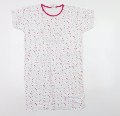 Essentials Womens Multicoloured Polka Dot  Top Lounge Set Size 12