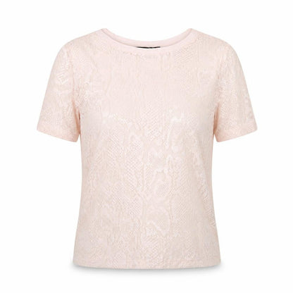 Womens UK Size 6 Atmosphere Pink Basic T-Shirt