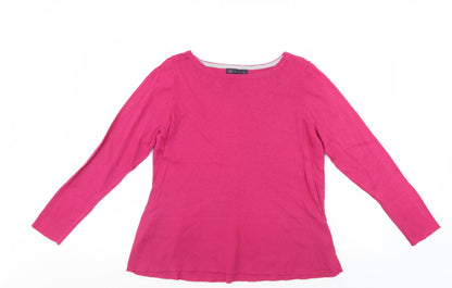 Womens UK Size 14 M&S Purple Pullover Jumper