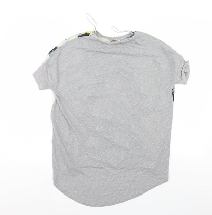 Papaya Womens Multicoloured Floral  Basic T-Shirt Size 10