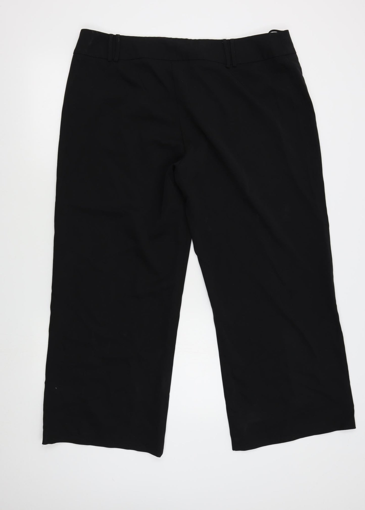 Womens UK Size 20 South Regular Fit  Black Trousers