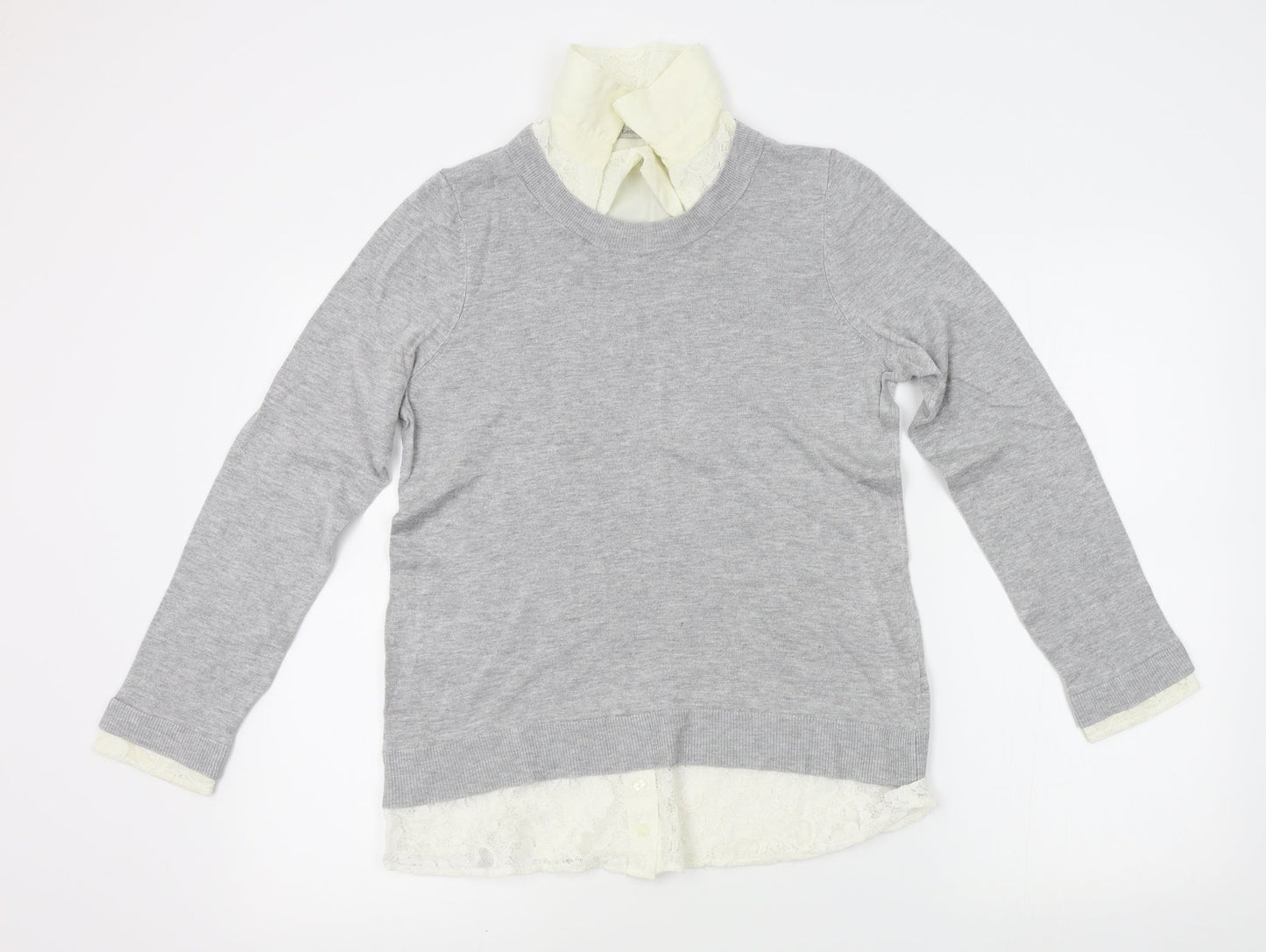 George Womens Grey   Pullover Jumper Size 12