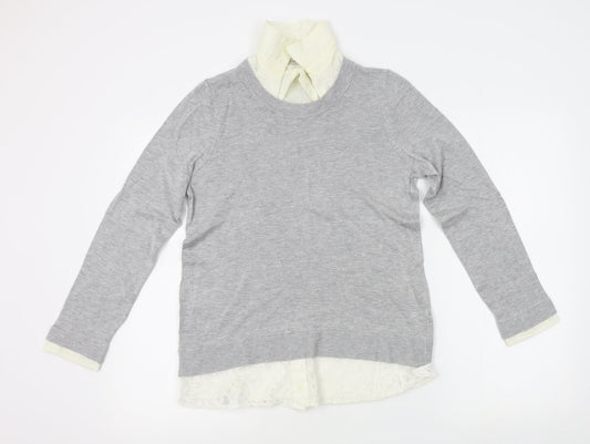 George Womens Grey   Pullover Jumper Size 12