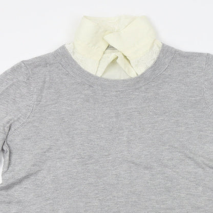 George Womens Grey   Pullover Jumper Size 12