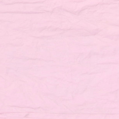Womens UK Size M Preworn Pink Basic T-Shirt