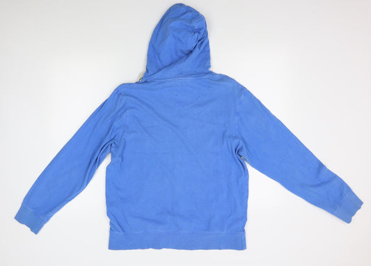 F&F Mens Blue   Pullover Hoodie Size M