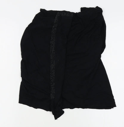 George Womens Black   Wrap Jumper Size 12