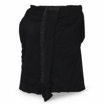 Womens UK Size 12 George Black Wrap Jumper