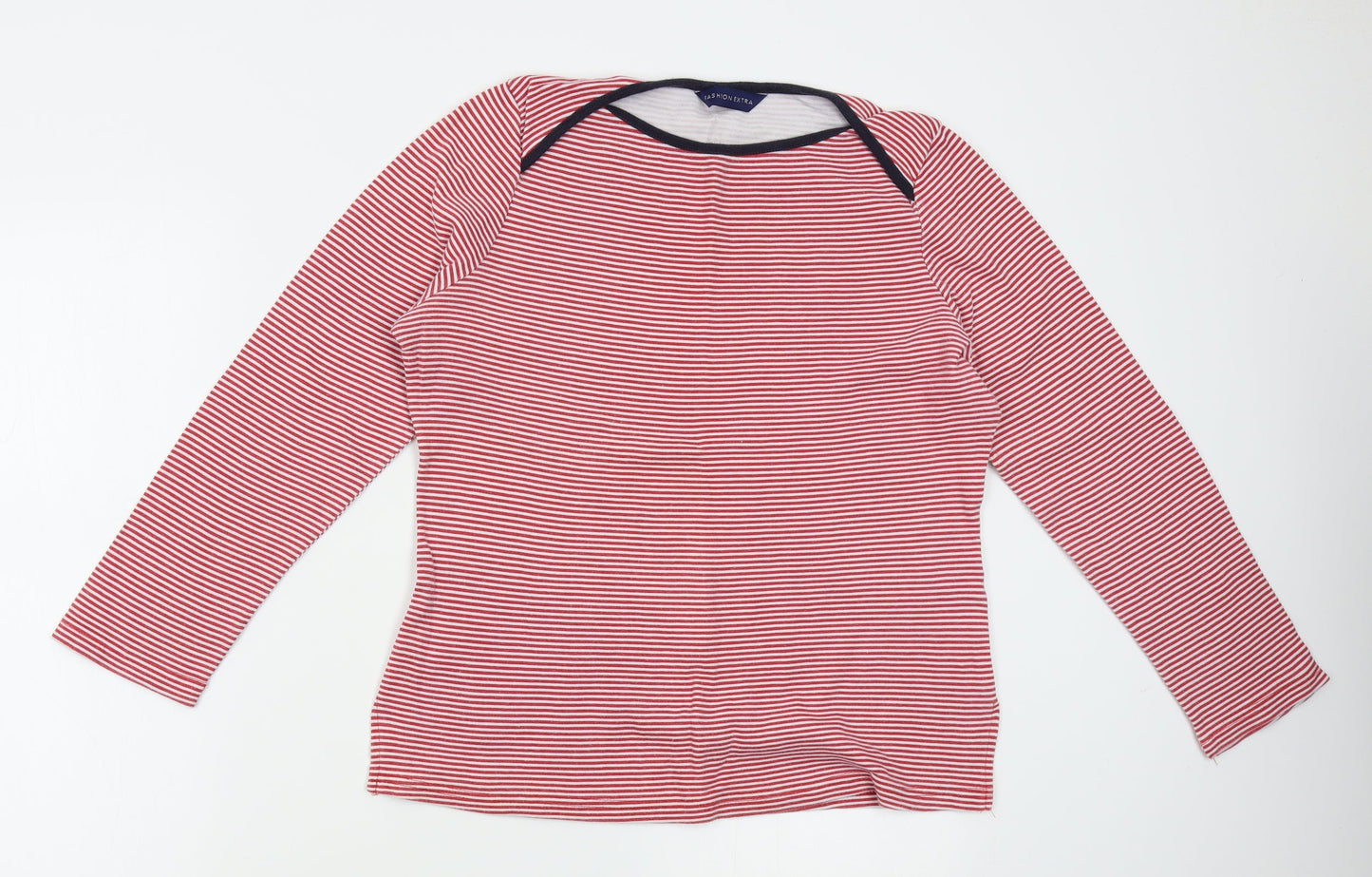 Womens UK Size 14 Fashion extra Red Pullover Jumper