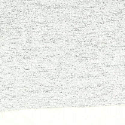 Womens UK Size 12 newlook Grey Basic T-Shirt