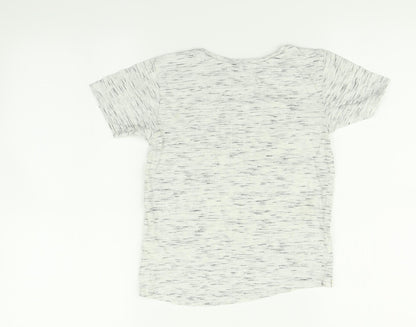 George Boys Grey   Basic T-Shirt Size 5-6 Years
