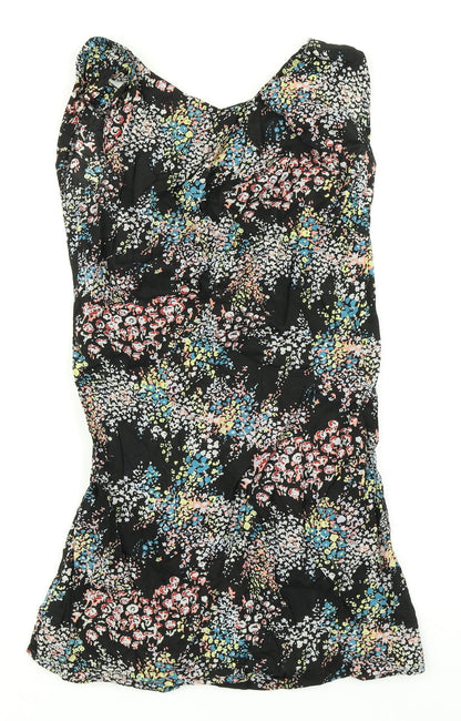 Warehouse Womens Multicoloured Floral  Mini  Size 10