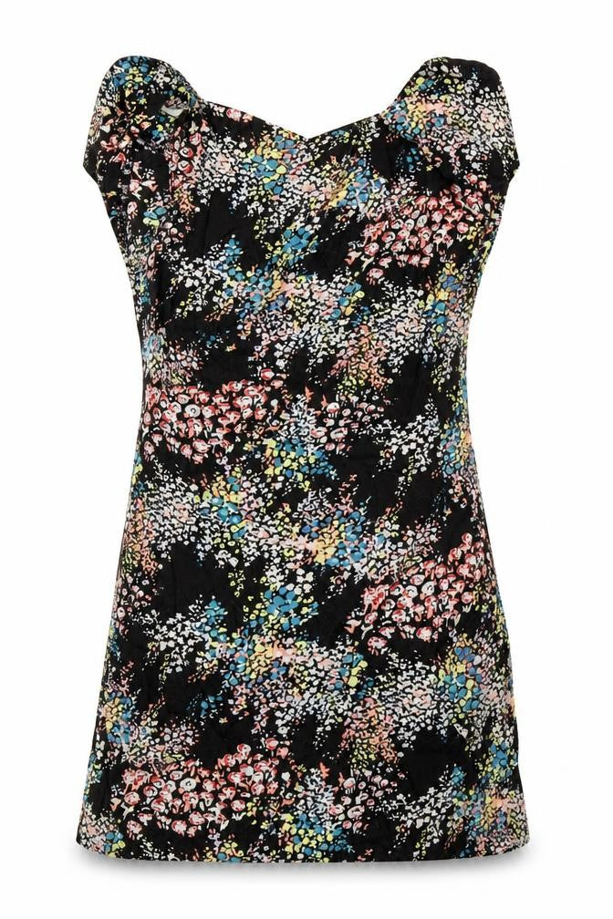 Warehouse Womens Multicoloured Floral  Mini  Size 10