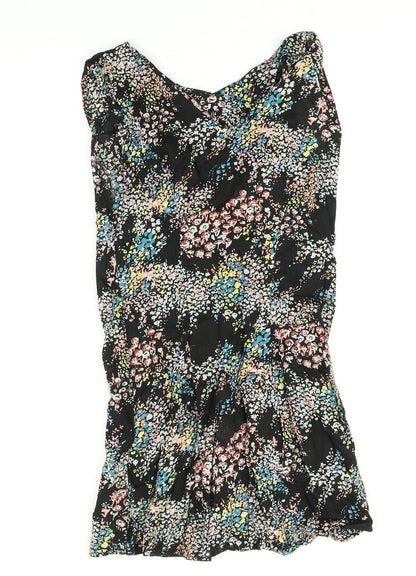 Warehouse Womens Multicoloured Floral  Mini  Size 10