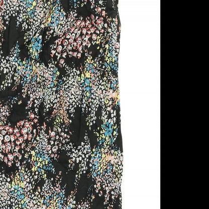 Warehouse Womens Multicoloured Floral  Mini  Size 10