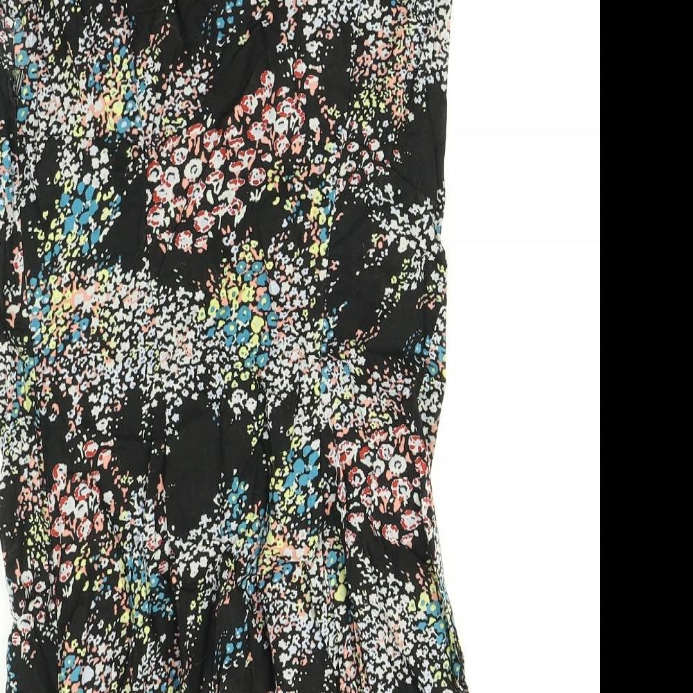 Warehouse Womens Multicoloured Floral  Mini  Size 10