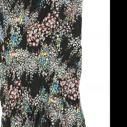 Warehouse Womens Multicoloured Floral  Mini  Size 10