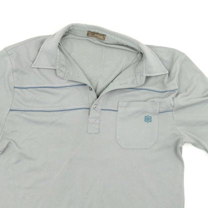 Avenue Mens Grey    Polo Size L