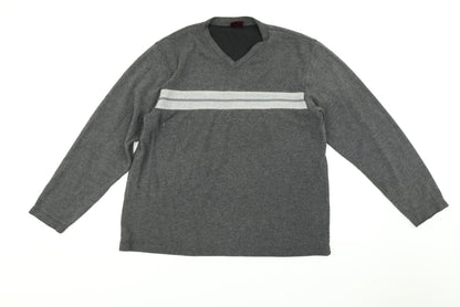 Burton Mens Grey   Pullover Jumper Size M