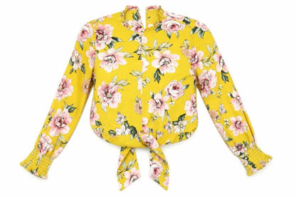 Womens UK Size 10 Primark Multicoloured Wrap Blouse