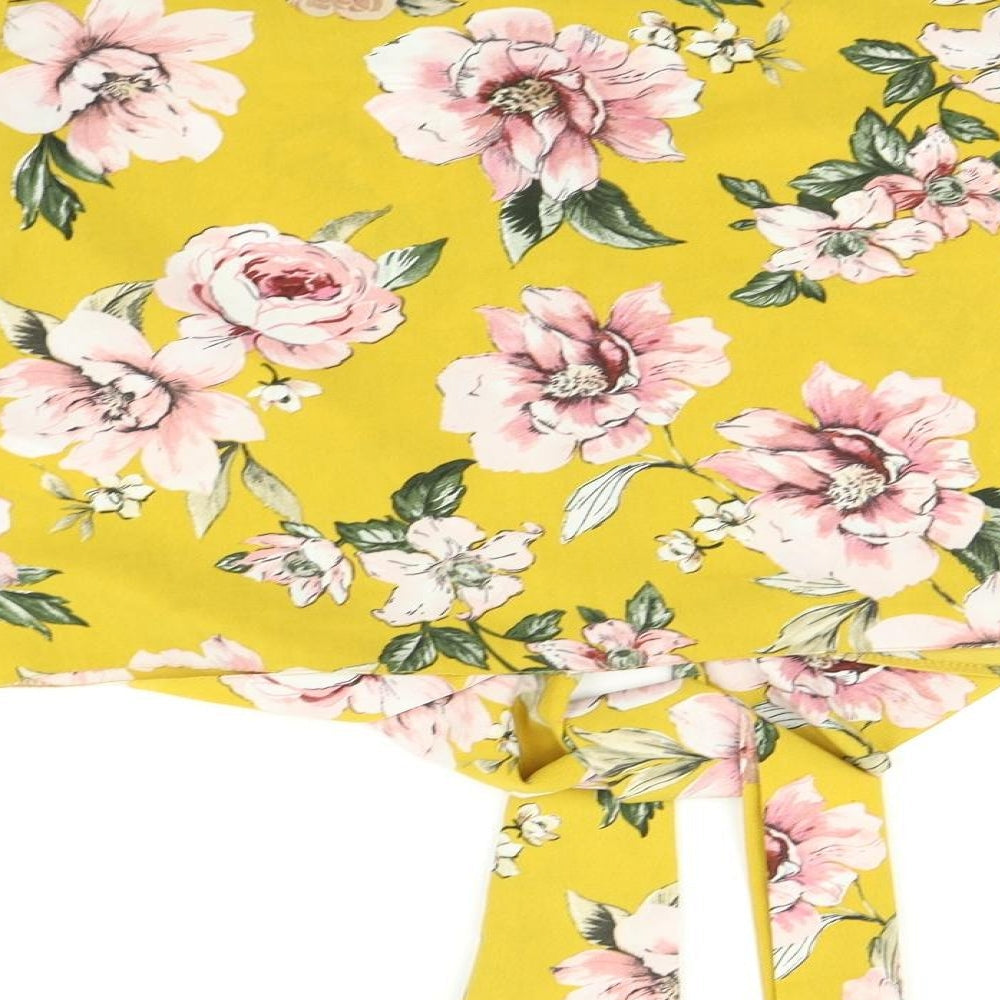 Primark Womens Multicoloured Floral  Wrap Blouse Size 10  - wrap front style