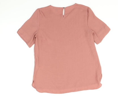 Primark Womens Pink   Basic T-Shirt Size 10