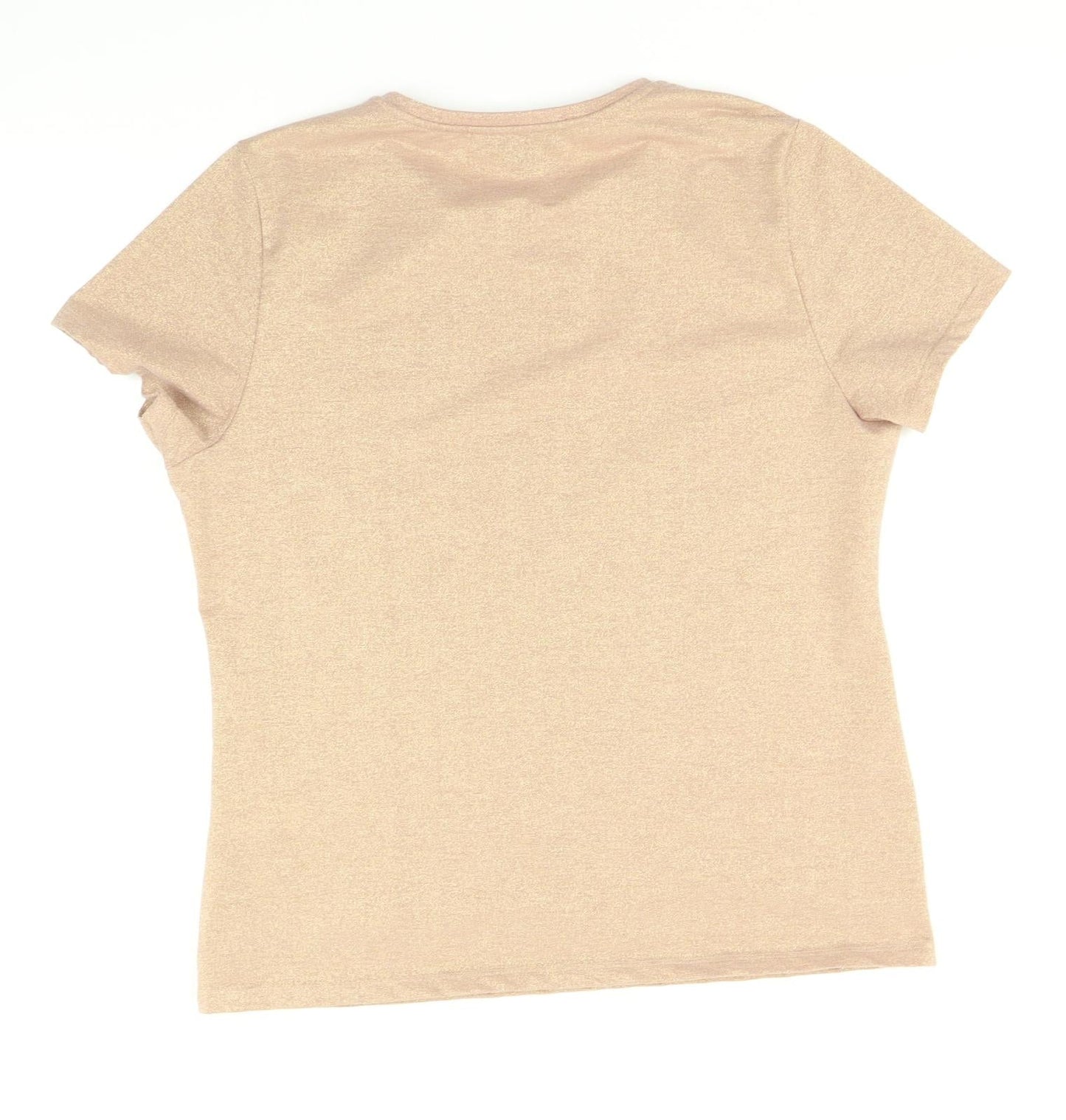 Womens UK Size 16 Atmosphere Pink Basic T-Shirt
