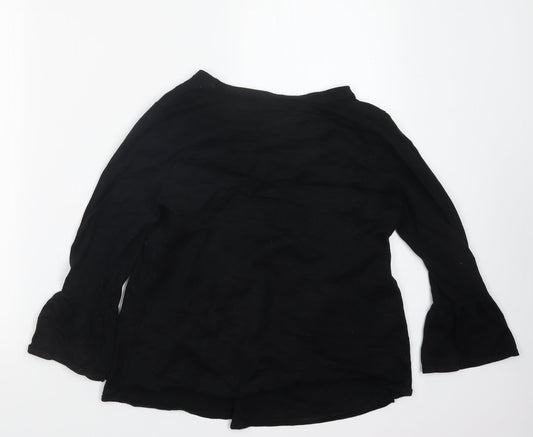 Womens UK Size 12 Marks and Spencer Black Cardigan Jumper