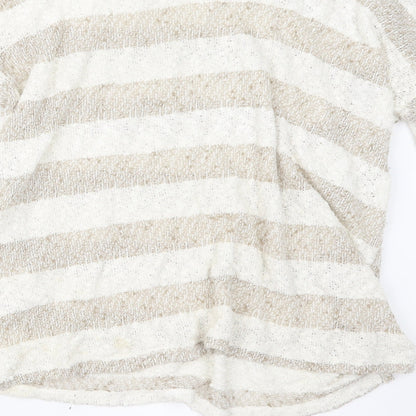 Womens UK Size 12 Atmosphere Beige Pullover Jumper