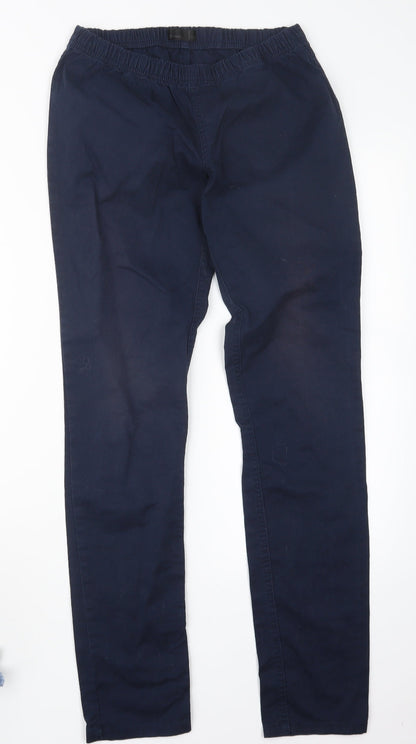 Womens UK Size S VERO MODA Regular Fit  Blue Trousers
