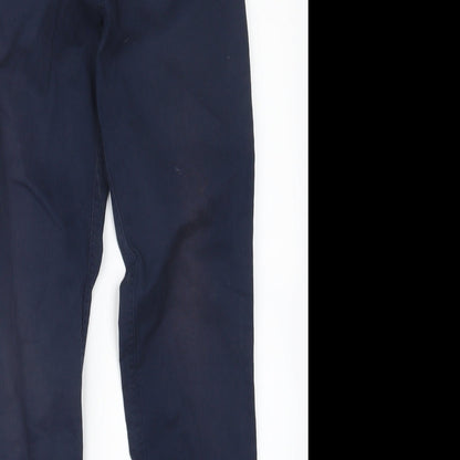 Womens UK Size S VERO MODA Regular Fit  Blue Trousers