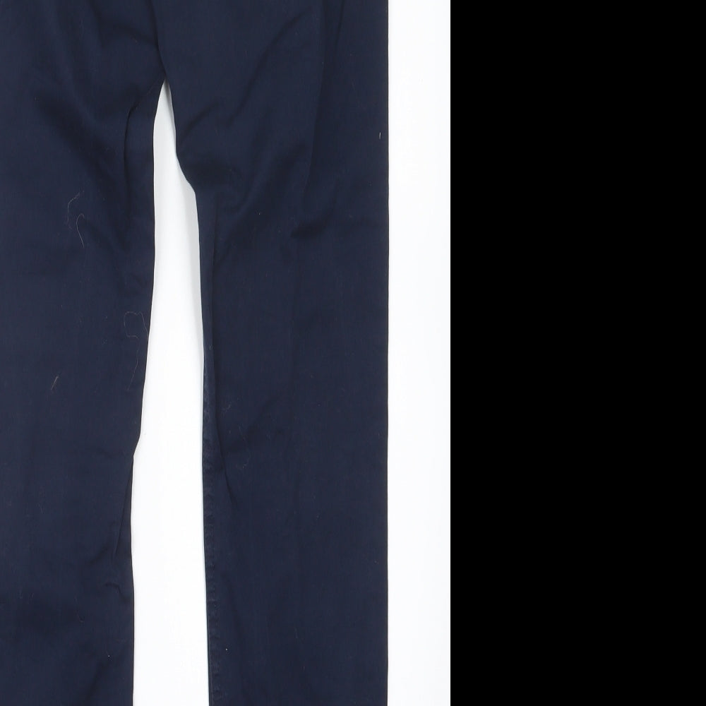 Womens UK Size S VERO MODA Regular Fit  Blue Trousers