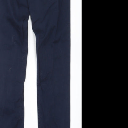 Womens UK Size S VERO MODA Regular Fit  Blue Trousers