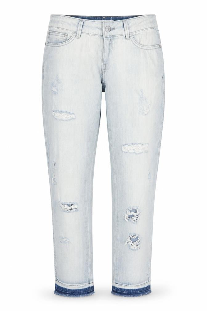 Womens UK Size 6 Mango Regular Fit Straight Blue Jeans