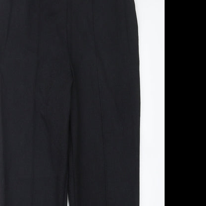 Papaya Womens Black   Trousers  Size 10 L28 in