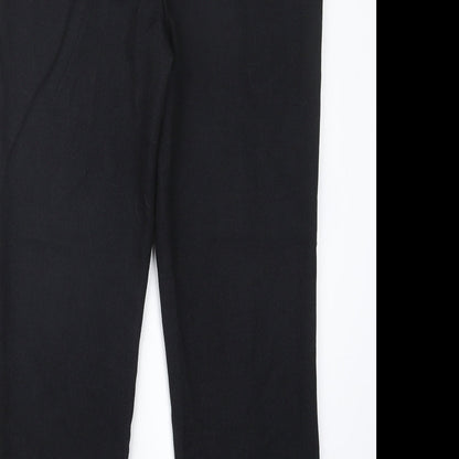 Papaya Womens Black   Trousers  Size 10 L28 in