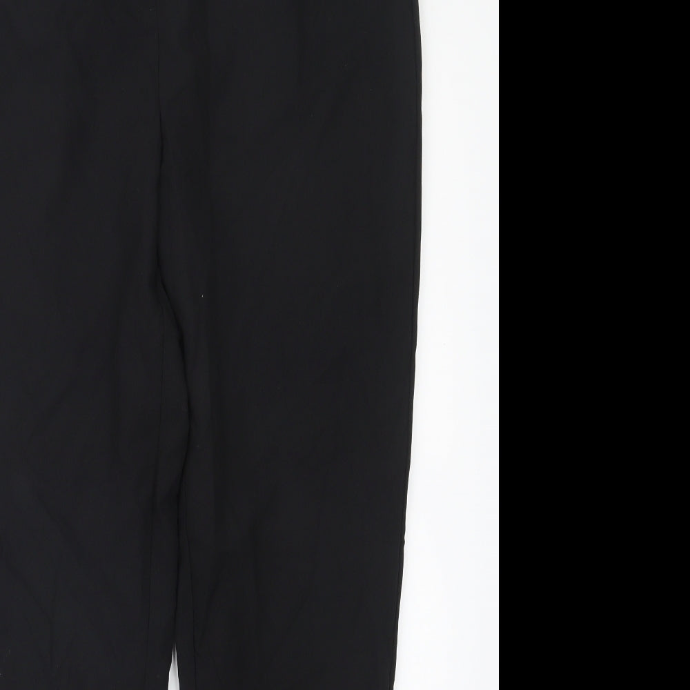 Womens UK Size 14 F&F Regular Fit  Black Trousers