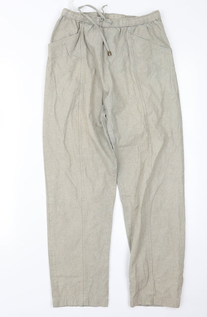 EWM Womens Green   Trousers  Size 10 L28 in